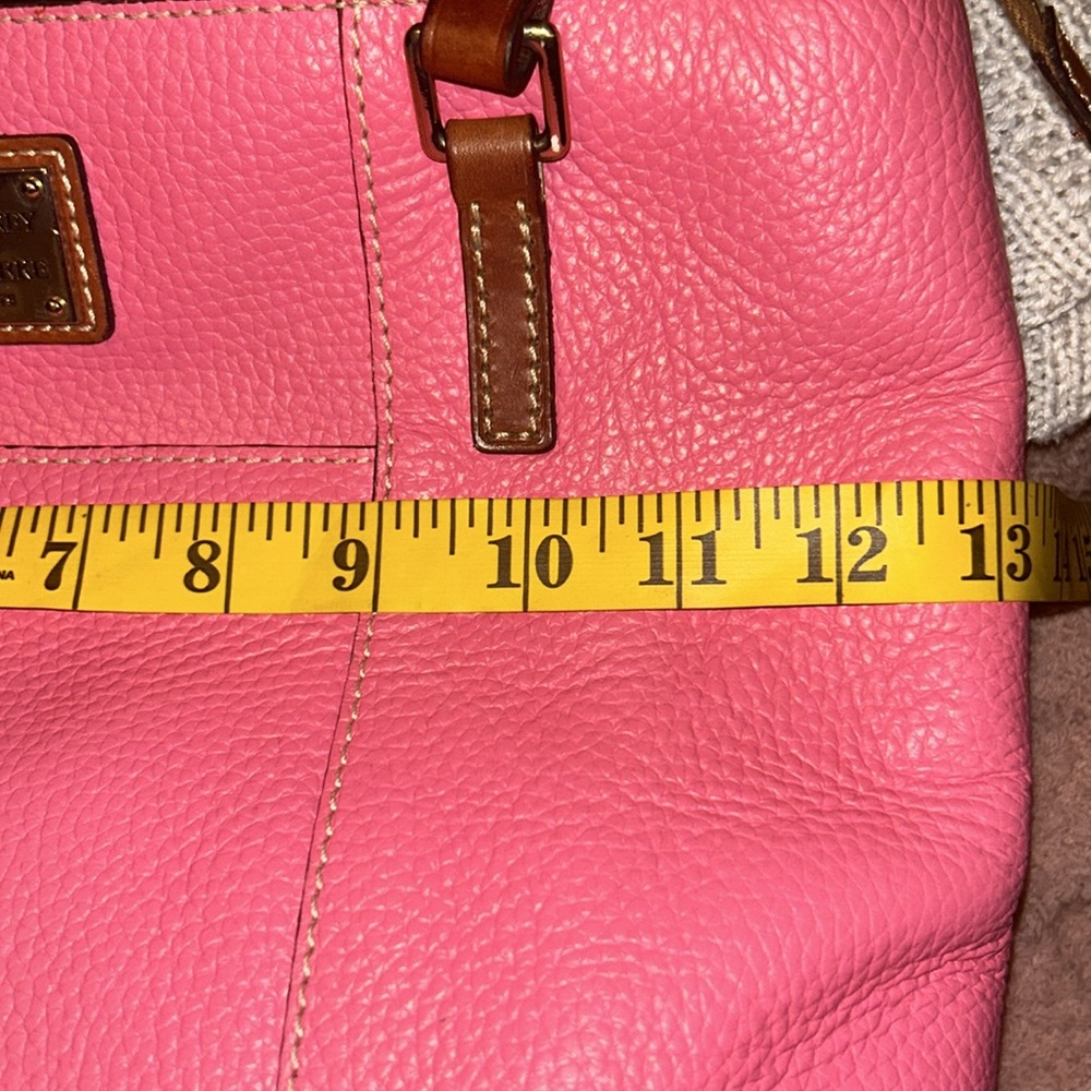 HUGE MARKDOWN!!!  DOONEY & BOURKE pebbled leather TOTE* GORGEOUS..  really!!!! - Picture 11 of 13